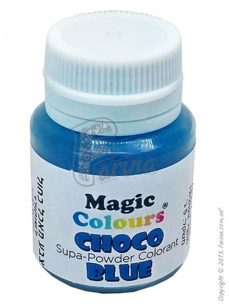 Краситель-пудра для шоколада Magic Colours Синий 5г< фото цена